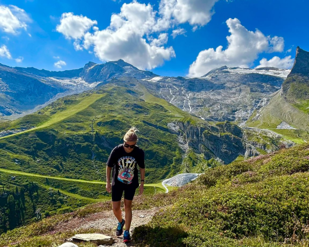 Trekking to Everest Basecamp - Hiking in Hintertux, Zillertal Valley in Austria