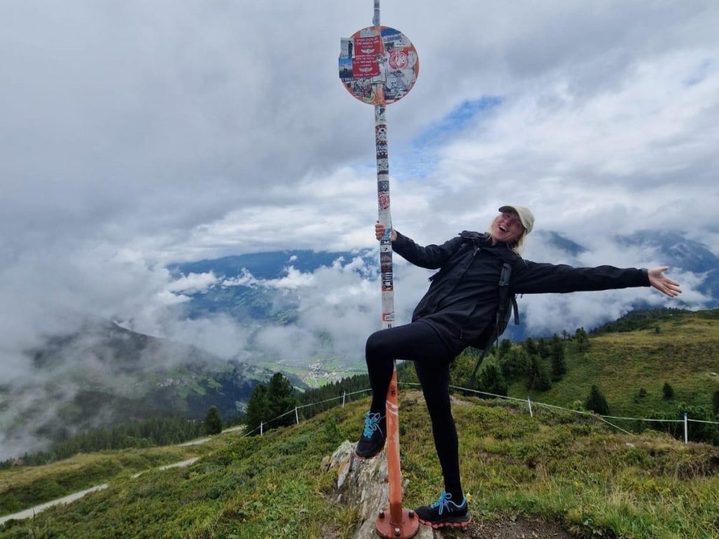 Mount Penken in Mayrhofen, Zillertal Valley Austria
